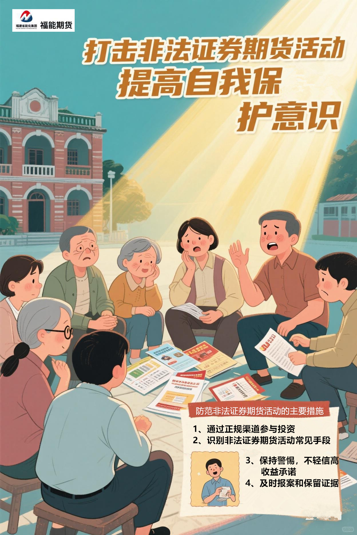 福能期货股份有限公司——打击非法金融活动宣传海报（1）.jpg